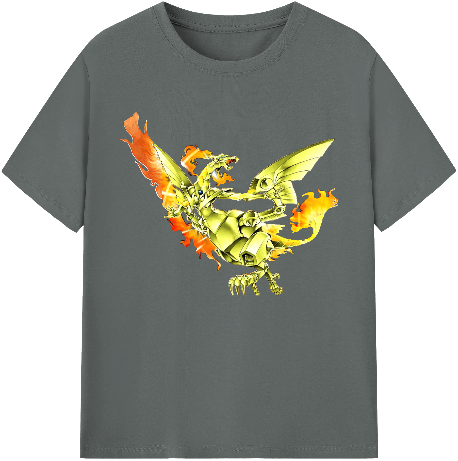 （画像用） 遊☆戯☆王 Yu-Gi-Oh! 綿100％ メンズ半袖Tシャツ｜肌触りやわらか＆通気性
